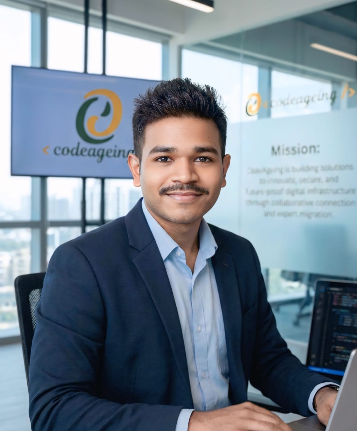 Vikash founder portrait