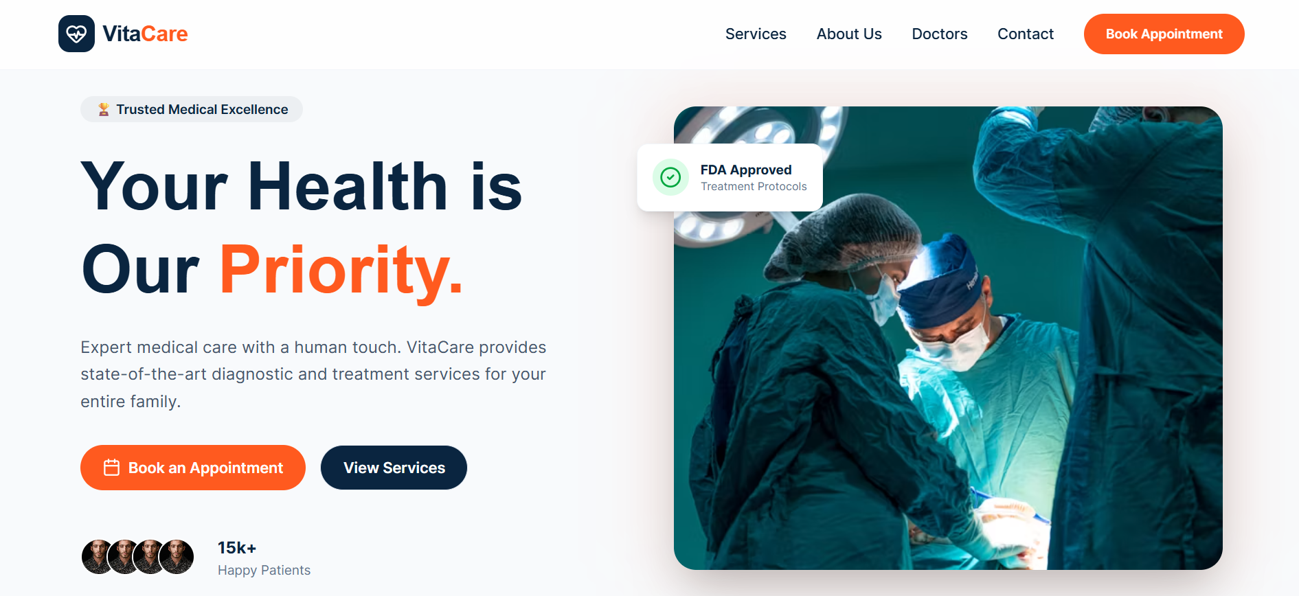 Ecommerce website project preview